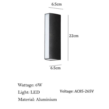 Modern LED Outdoor Wall Light
