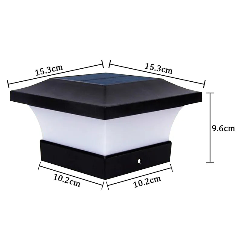 Solar Post Cap Light