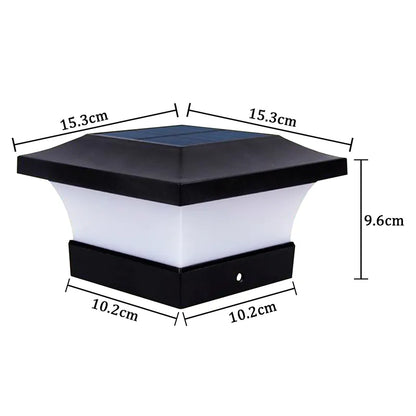 Solar Post Cap Light