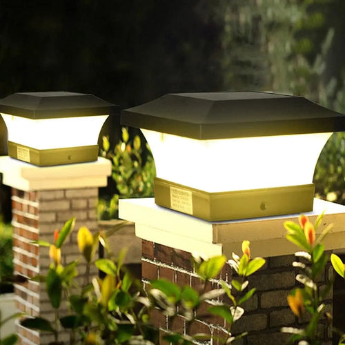 Solar Post Cap Light